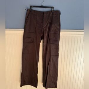 NWT Zara satin effect cargo pants